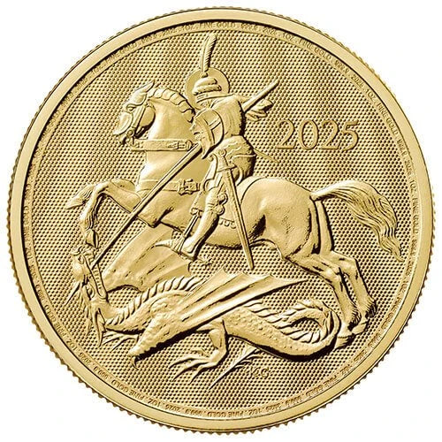 1 Unze Gold St. Georg und der Drache 2025