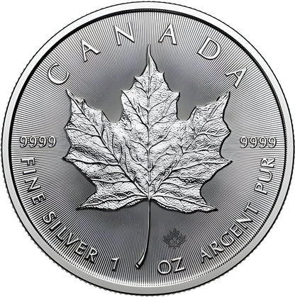 1 Unze Silber Maple Leaf 2025
