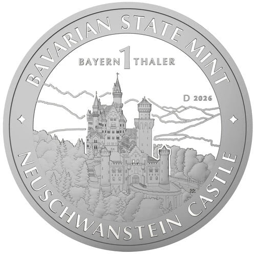 1 Unze Silber Bayern Thaler 2026