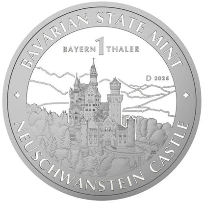 1 Unze Silber Bayern Thaler 2026