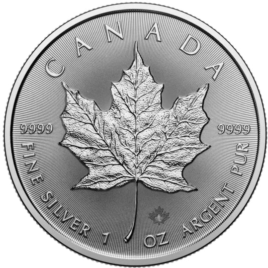 1 Unze Silber Maple Leaf 2026 Silbermünze Royal Canadian Mint 1 Unze (Vorderseite) | Glänzend Vorsorgen
