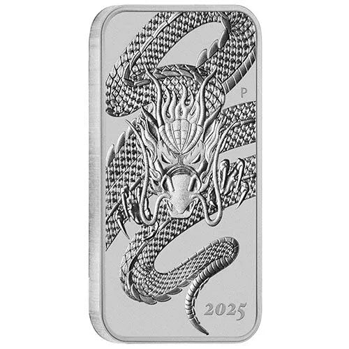 1 Unze Silber Münzbarren Dragon Rectangle 2025