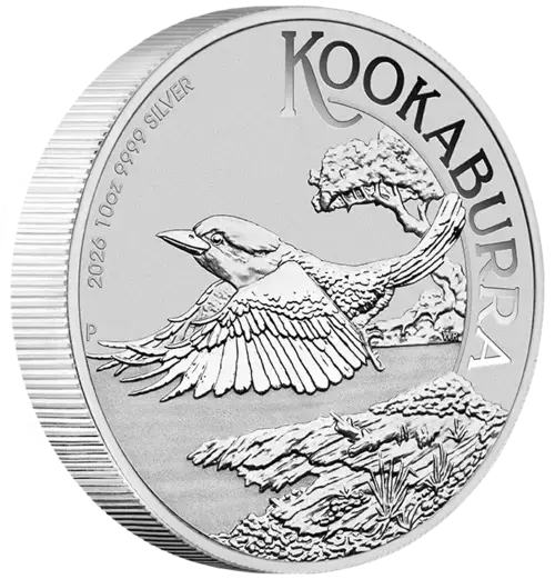 10 Unzen Silber Kookaburra 2026