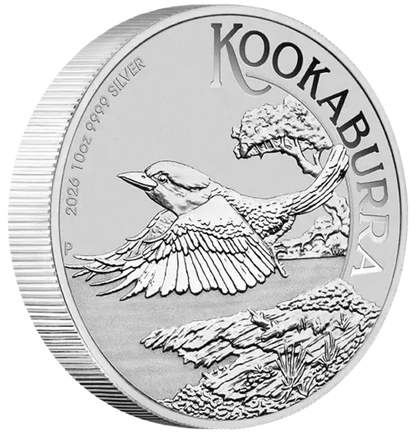 10 Unzen Silber Kookaburra 2026