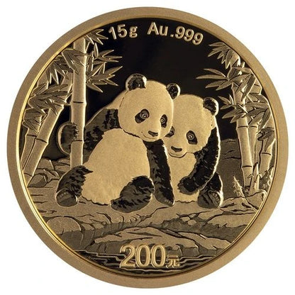 15 Gramm Gold China Panda 2026