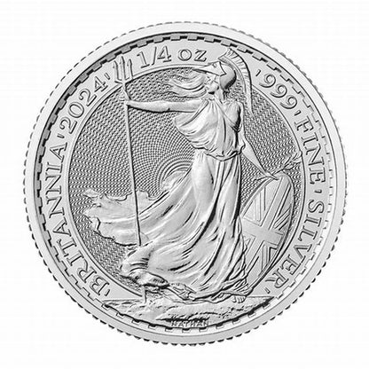 1/4 Unze Silber Britannia 2025