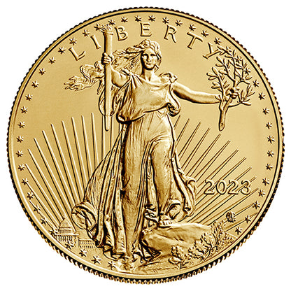 1/10 Unze Gold American Eagle Type 2 diverse Jahrgänge