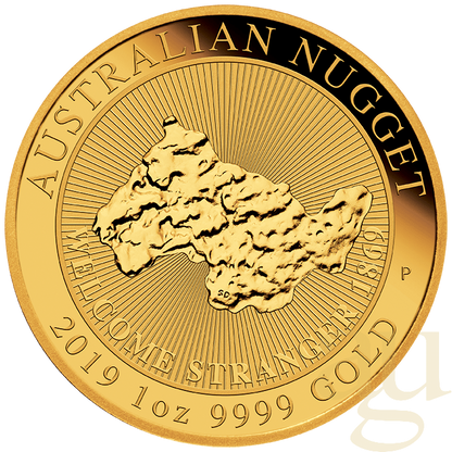 1 Unze Gold Australian Nugget diverse Jahrgänge