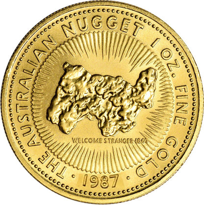 1 Unze Gold Australian Nugget diverse Jahrgänge