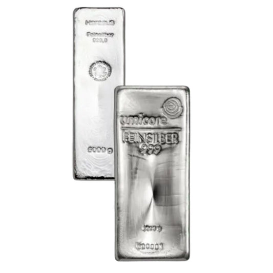 5 Kilo Silberbarren diverse Hersteller