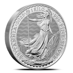 1 Kilo Silber Britannia 2025