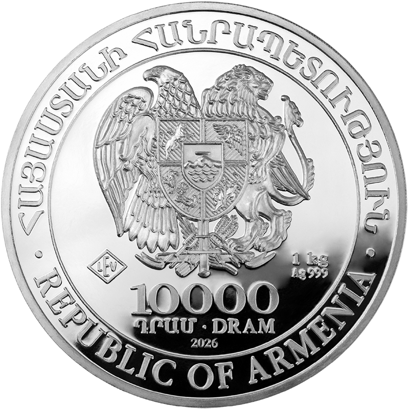 1 Kilo Silber Arche Noah 2026 Silbermünze Leipziger Edelmetallverarbeitung 1 Kilo | Glänzend Vorsorgen