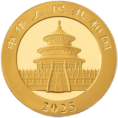 30 Gramm Gold China Panda 2025