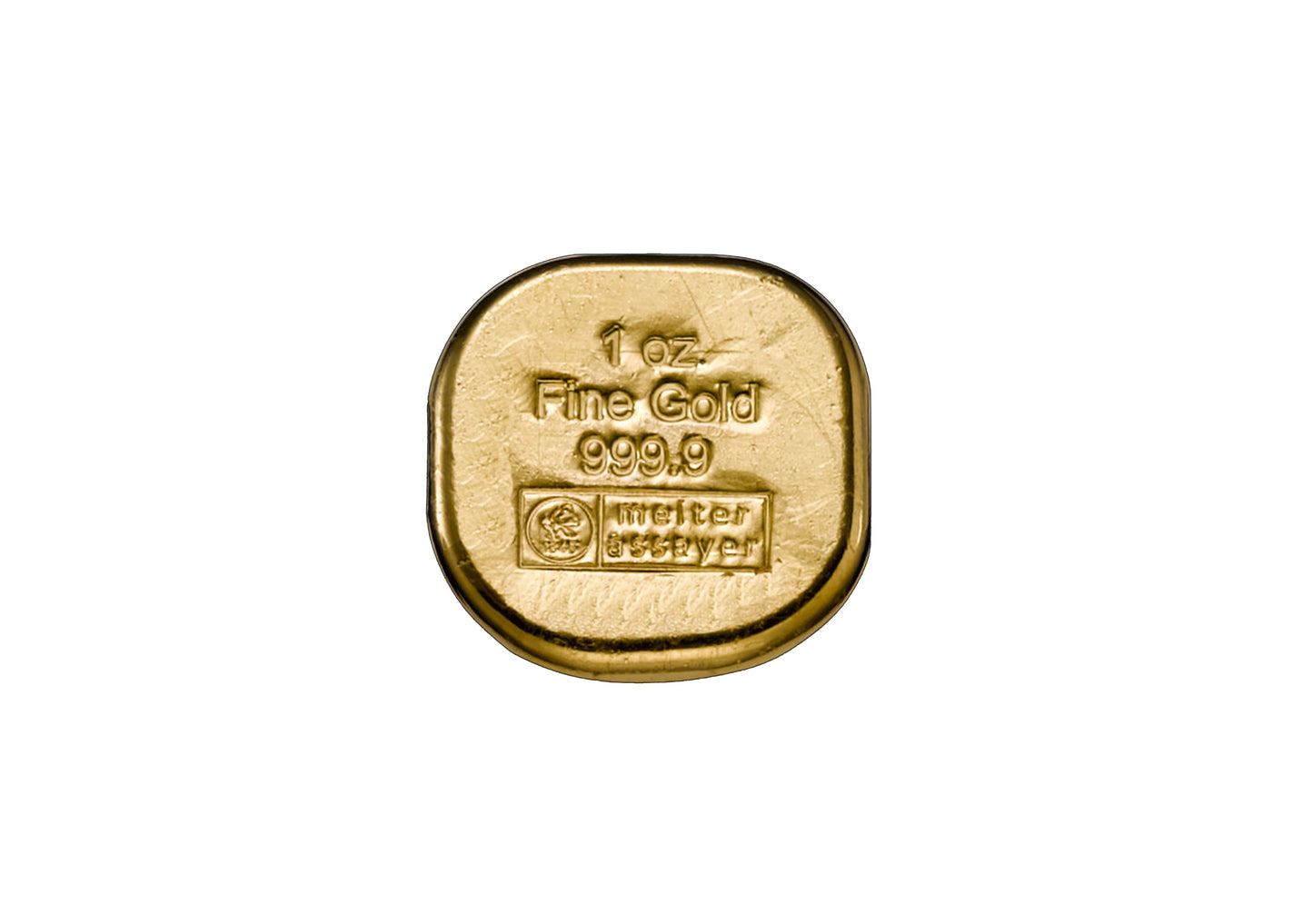1 Unze Gold Gussbarren Heimerle+Meule