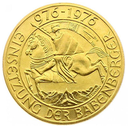 1000 Schilling Gold Babenberger diverse Jahrgänge