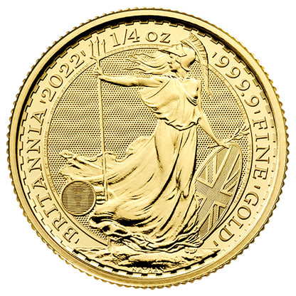 1/4 Unze Gold Britannia diverse Jahrgänge