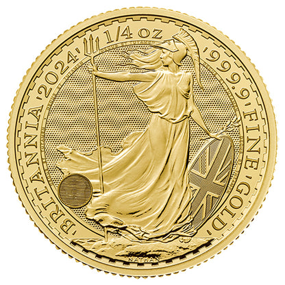 1/4 Unze Gold Britannia 2024