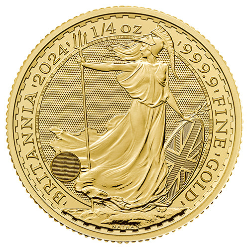 1/4 Unze Gold Britannia 2024