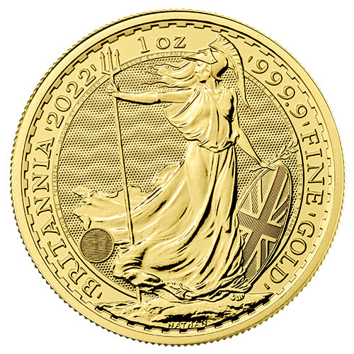 1 Unze Gold Britannia diverse Jahrgänge