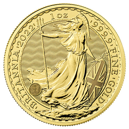 1 Unze Gold Britannia diverse Jahrgänge