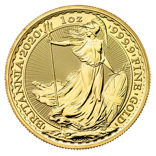 1 Unze Gold Britannia diverse Jahrgänge