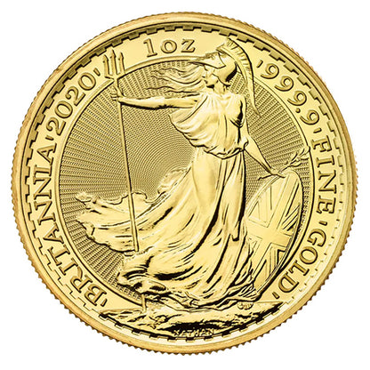 1 Unze Gold Britannia diverse Jahrgänge