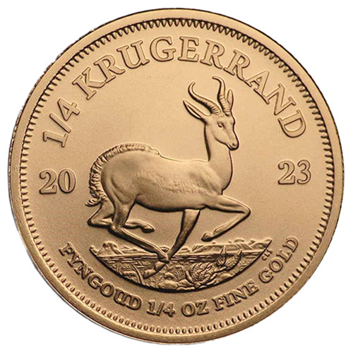 1/4 Unze Gold Krügerrand diverse Jahrgänge