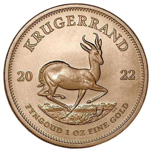 1 Unze Gold Krügerrand diverse Jahrgänge