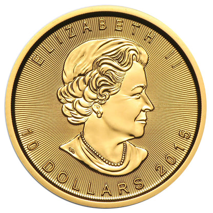 1/4 Unze Gold Maple Leaf diverse Jahrgänge
