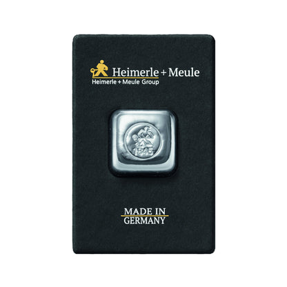 50g Silber Gussbarren Heimerle+Meule