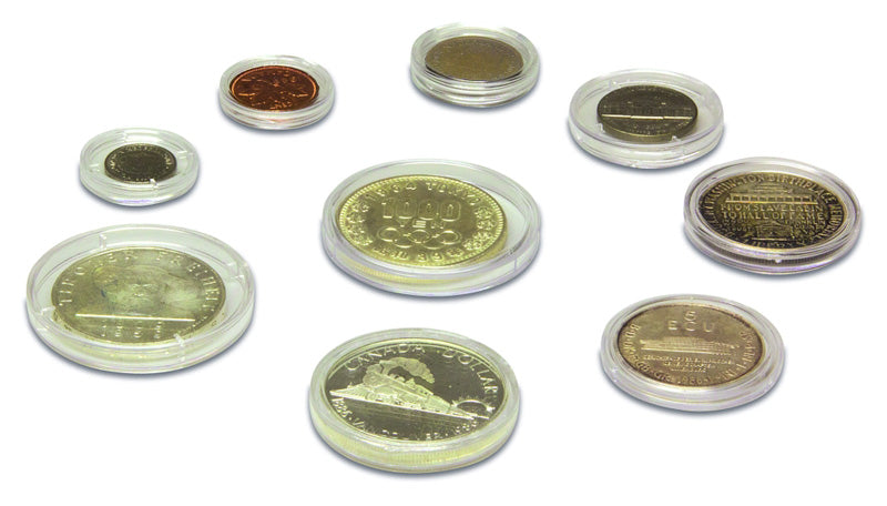Münzkapsel transparent
