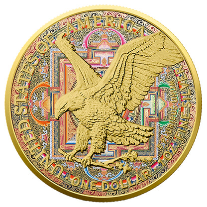 1 Unze Silber Eagle Circle of Life 2022