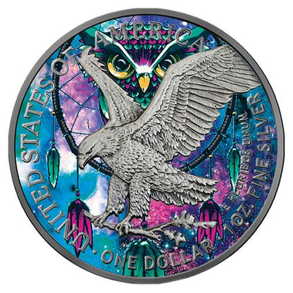 1 Unze Silber Eagle Die Eule 2021