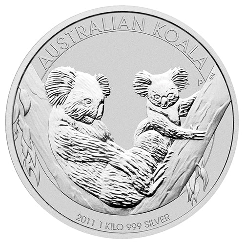 1 Kilo Silber Koala diverse Jahrgänge differenzbesteuert