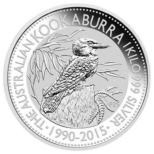 1 Kilo Silber Kookaburra 2015 Sonderedition - differenzbesteuert