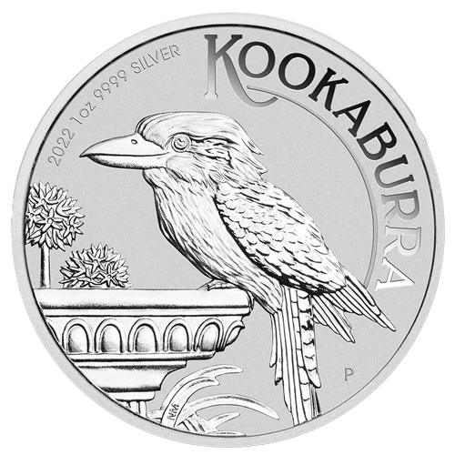 Silbermünze Kookaburra - 1 Unze - diverse Jahrgänge - differenzbesteuert