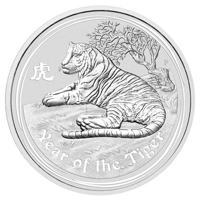 1 Kilo Silber Lunar II Tiger 2010 differenzbesteuert