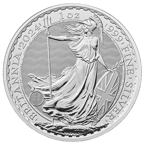 1 Unze Silber Britannia 2024 Silbermünze Royal Mint 1 Unze | Glänzend Vorsorgen