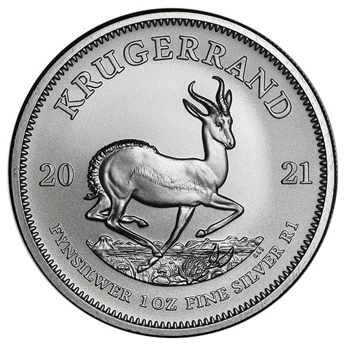 1 Unze Silber Krügerrand diverse Jahrgänge differenzbesteuert