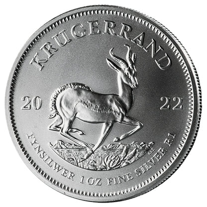 1 Unze Silber Krügerrand diverse Jahrgänge differenzbesteuert