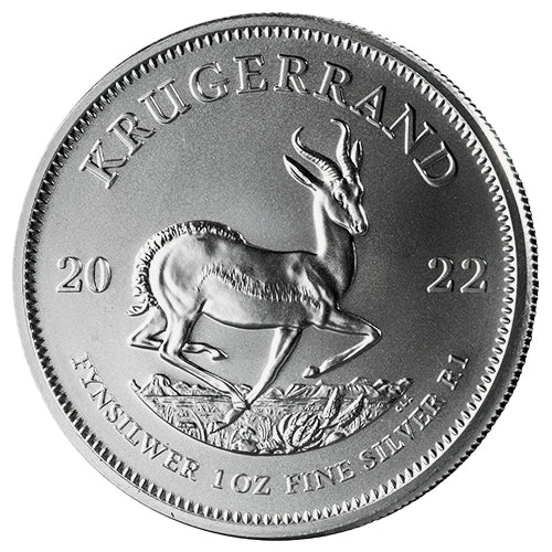 1 Unze Silber Krügerrand diverse Jahrgänge differenzbesteuert