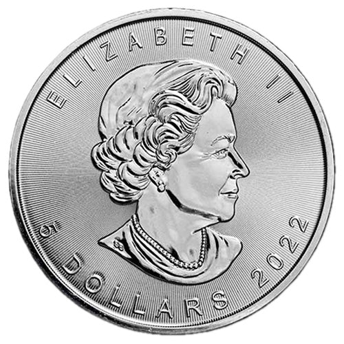 1 Unze Silber Maple Leaf diverse Jahrgänge