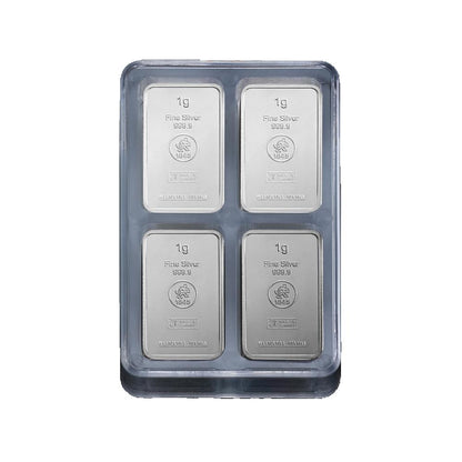 UnityBox Silber Heimerle + Meule - 100 x 1 Gramm