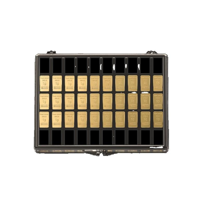 30x1g Gold UnityBar Kollektion Heimerle+Meule