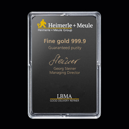 50x1g Gold UnityBar Heimerle+Meule