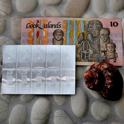 10x10g Silber Münztafel Combicoin Valcambi - differenzbesteuert