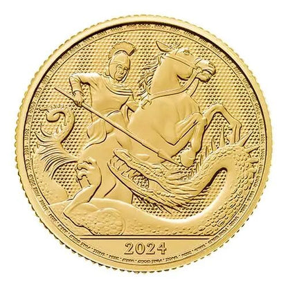 1 Unze Gold St. Georg und der Drache 2024