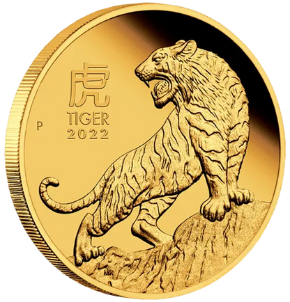 1 Unze Gold Lunar Serie III Tiger 2022