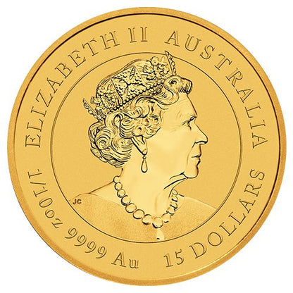 1/10 Unze Gold Lunar Serie III Ochse 2021
