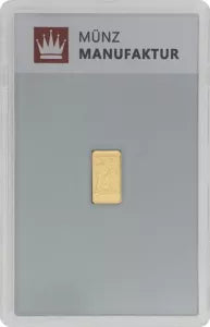 Goldbarren - Sternzeichen "Löwe"